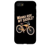 Wanna Ride My Saddle Bicycle Retro Style Case for iPhone SE (2020) / 7/8