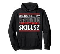 Wanna See My Penetration Tester Cyber Security Pullover Hoodie