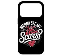 Wanna See My Scars Heart Surgery Survivor Case for iPhone 17 Pro