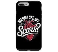 Wanna See My Scars Heart Surgery Survivor Case for iPhone 7 Plus/8 Plus