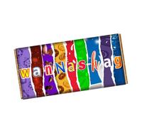 Wanna Shag Chocolate Bar Wrapper Novelty Funny Gift Present Valentines Day Birthday Xmas CH-9090 (without chocolate bar (wrapper only))