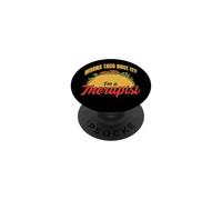 Wanna Taco Bout It I'm A Therapist Retro Vintage Fun PopSockets Adhesive PopGrip