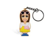 WannaBe Fashionista Keyring, Keyring, Keyring, Women Keyring, Ideal Decoration for Customizing Backpack, Bag, Perfect Gift/Thought Gift for Children, multi-coloured, Key ring and chain