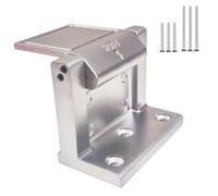 Wannianmu 2 Pack Door Lock Reinforcer Privacy Door Latch for，Hotel Security Door Lock ，Privacy Door Latch for in-Swinging Doors Extra High Home Door Security Lock