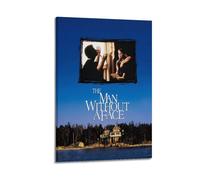 WANQIAN The Man Without A Face Posters Wall Art Canvas Vintage Music And Movies Aesthetic Poster Decorative Painting Living Room Bed Room Decor08x12inch(20x30cm) Frame-style