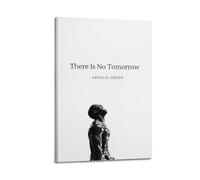 WANQIAN There Is No Tomorrow Posters Wall Art Canvas Aesthetic Poster Painting Decor For Living Room Bed Room Elegant Poster 12x18inch(30x45cm) Frame-style