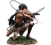 WANSHI Levi Attack on Titan Action Figure, Attack on Titan Statue Bloody Ackerman Captain Levi Blessed PVC Figure Collectable Gifts Statue Anime Model Decoration