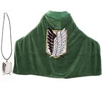 WANSHIXIANG Shingeki SNK No Kyojin hoodie blanket - Official License