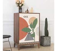 Wansiman Cupboard Shade Curtain,Dustproof Curtain For Shelves,Bathroom,French Window Drapes,Cupboard Curtains For Kitchen,Bathroom Curtains,With Hook And Loop Strip,Blackout