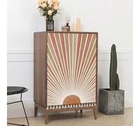 Wansiman Dust-proof Curtain,Short Curtain Tier Small Blackout Window Treatments,Cupboard Shade Curtain For Kitchen/Basement/Wardrobe/Shoe Rack,With Hook And Loop Strip,Easy Care,Washable