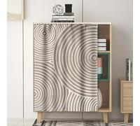 Wansiman Privacy Cabinet Curtain,Curtain Dustproof For Storage Cabinets,Bookcase Shoe Rack Dust Curtain,Shelves Cabinet Curtain,Curtains Under The Sink,No Tools No Drill,For Washing Machine