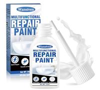 Wansiven Enamel Touch Up Paint 30 ml, White Touch Up Paint Pen for Kitchen Appliances & Bathroom, Multi-purpose touch-up paint