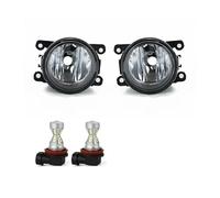 WANSONGHUI Car Front Foglight For Opel For Agila For Astra G H For Corsa D Meriva A OPC 9270157 Pair Left Right Front Fog Lights Lamp Assembly(Pair With LED S10)