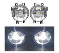 WANSONGHUI Car Front Foglight For Toyota For Avensis T25 T250 Facelift 2006 2007 2008 2009 LED Fog Lamp Car Angel Eye DRL Daytime Running Lights Cut-Line Lens automotive fog lamp(Have Not Angel Eye)