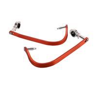 WANSONGHUI Motorbike Handguards Motorcycle Aluminum Hand Guards 22mm 28mm Motocross Dirtbike MX ATV Handguards Handlebar for Cruiser Scooter(Red)