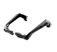 WANSONGHUI Motorbike Handguards Universal 7/8" Handlebar Protectors for Motorcycle Scooter Mountain Bikes Brake Lever Guard CNC Aluminium(Black)