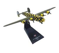 WANSUPYIN 1/144 Scale USA WWII B-24D Liberator Bomber Alloy Model Diecast Plane Model for Aviation Enthusiasts, Military Personnel, Collectors, Adults