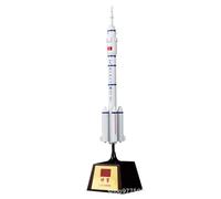 WANSUPYIN 2023 1/220 Scale Alloy Simulation China's Long March 2 Launch Model Diecast Fighter Military Rocket Model for Collection Gift