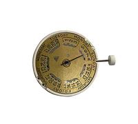 WANSUPYIN 2023 1x 25.60MM Quartz Watch Movement, 3 Hand, 1 Jewel, Date at The 3 Watch DIY Accessory for Swiss