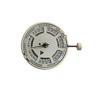 WANSUPYIN 2023 1x 25.60MM Quartz Watch Movement, 3 Hand, 1 Jewel, Date at The 3 Watch DIY Accessory for Swiss