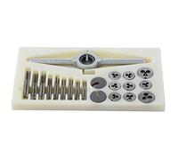 WANSUPYIN 2024 31Pcs High Speed Steel Metric Mini HSS Tap and Die Set Model Making/Watchmaker 1mm-2.5mm TE4
