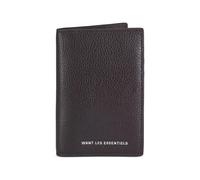 WANT Les Essentiels grained leather cardholder - Brown One Size