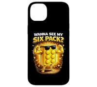 Want to See My Six Pack Bricks Lover Master Builder Funny Case for iPhone 14 Plus