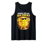 Want to See My Six Pack Bricks Lover Master Builder Funny Tank Top