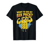 Want to See My Six Pack Master Builder Bricks Lover T-Shirt