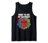Want to See My Six Pack Tshirt Bricks Lover Master Builder Tank Top