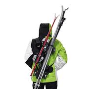 Wantalis Skiback, unisex_adult, SKIBKDOUBLE, Noir Adulte Double, Adults
