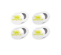 Wantalis Unisex Adult's Magnetic Bib Holder, White, One Size