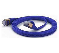 wantecWire 7019 extra thin patch cable blue