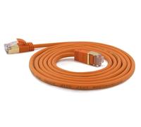 wantecWire 7148 Ultra Slim Patch Cable Orange
