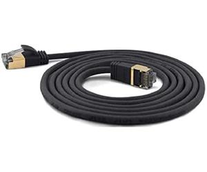 wantecWire 7201 Ultra Slim Patch Cable Black