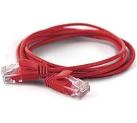 wantecWire 7280 Ultra Slim Patch Cable Red