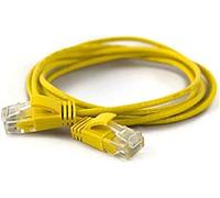 wantecWire Extra Slim CAT.6 UTP Patch Cable Length 1.5 m Yellow
