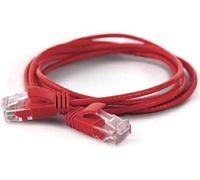 wantecWire Extra Thin Patch Cable CAT.6 UTP Length 1 m Red