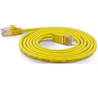 wantecWire Extra Thin Patch Cable CAT.7 Cable CAT.6 Connector SSTP Shielded Length 2 m Yellow