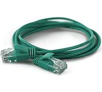 wantecWire Patch Cable Cat.6 UTP Extra Thin 0.2 m Green