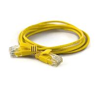 wantecWire Patch Cable Cat.6 UTP Extra Thin 0.5 m Yellow
