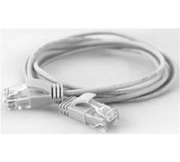 wantecWire Patch Cable Cat.6 UTP Extra Thin Length 25 m White