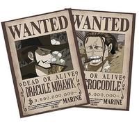 Wanted Chibi Posters: Mihawk & Crocodile (ONE PIECE Set 2) by Gb Eye
