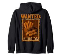 Wanted Churros Funny Food Churro Lover Zip Hoodie