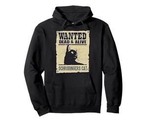 Wanted Dead & Alive Schrodinger's Cat Pullover Hoodie