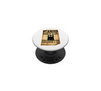 Wanted Dead & Alive Schroedinger's Cat Funny Motif Fun PopSockets Adhesive PopGrip
