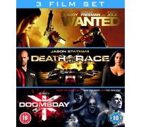 Wanted/Death Race/Doomsday [Blu-ray] [DVD][Region 2]
