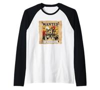 Wanted for Halloween Spooky Mansion Full Moon Pumpkins Scary Raglan Baseball Tee