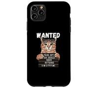 Wanted Kitty.Bad for Bad Cattitude, Cat Lover Valentine Case for iPhone 11 Pro Max