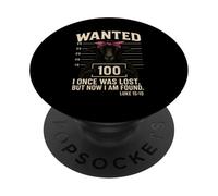 Wanted Lost Sheep Found Luke 15:10 Christian PopSockets Adhesive PopGrip